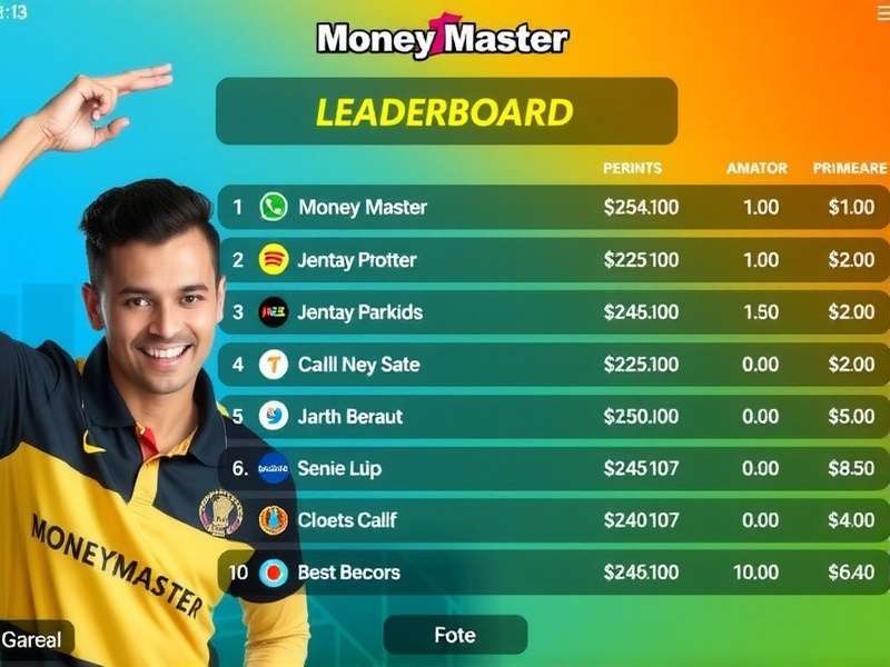 Indian player rankings Money Master India leaderboard
